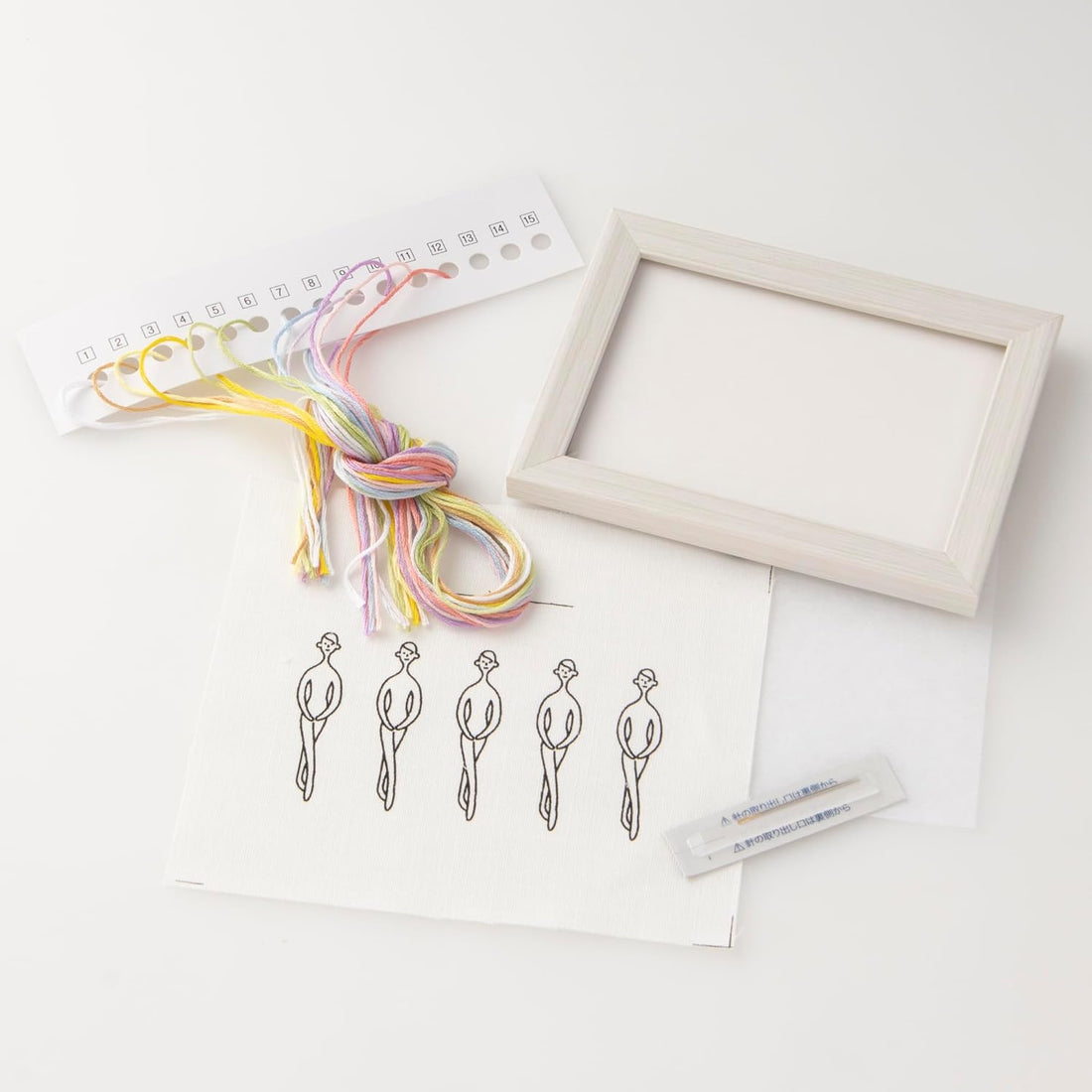 100 Ladies Ballerina Framed Embroidery Kit