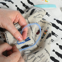 Asobi Ito Thread Sampler - Blue
