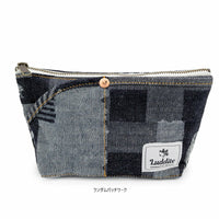 Okayama Denim Small Pouch - Patchwork Mosaic
