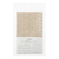 Linen/Cotton Sashiko Panel - Natural Sugiaya