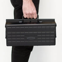 Steel Cantilever Toolbox ST-350: Black