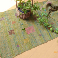 Handwoven Sakiori - Meadow After the Rain
