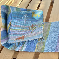Handwoven Sakiori - Spring Snowfield