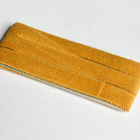 Corduroy Bias Tape - Mustard 5/8"