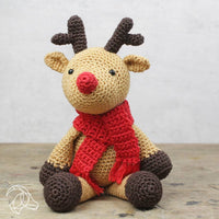 Rudolf the Reindeer DIY Crochet Kit