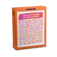 Wishes for Your Birthday Card, Box Set