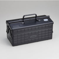 Steel Cantilever Toolbox ST-350: Black
