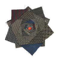 Oshima Tsumugi Silk Quilt Block