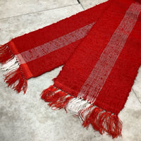 Handwoven Sakiori - Crimson