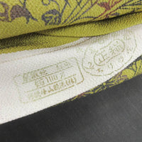 Vintage Deadstock Hand-Painted Yūzen Silk 1/2 yd cut