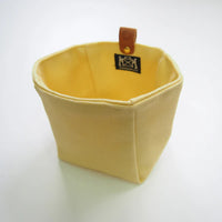 Canvas Bin, Yellow