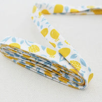 Double Fold Bias Tape 1/2" - Honey Lemon