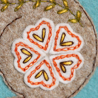 Wild Hare Appliqué Hoop Craft Kit