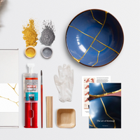 Kintsugi Kit with Silver + Gold