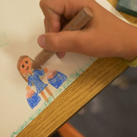 Skin Tones Beeswax Crayons - for fabric or paper