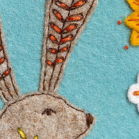 Wild Hare Appliqué Hoop Craft Kit