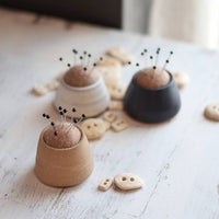 Handmade Ceramic Pin Cushion - Black