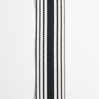 Outrigger Black Grosgrain Ribbon - 7/8" - 10 yds