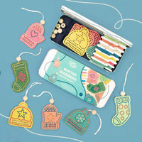 Winter Warmers Stitched Ornaments Kit