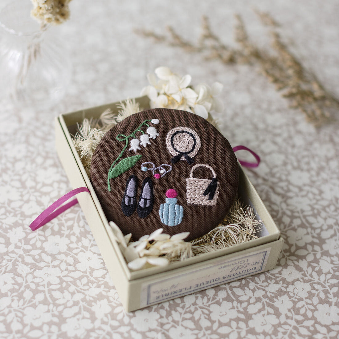 Tiny Outing Embroidery Floss with Pattern