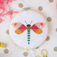 Dragonfly Cross Stitch Kit