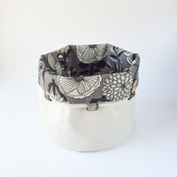 Asa Bucket Bag, Scandi Floral Gray