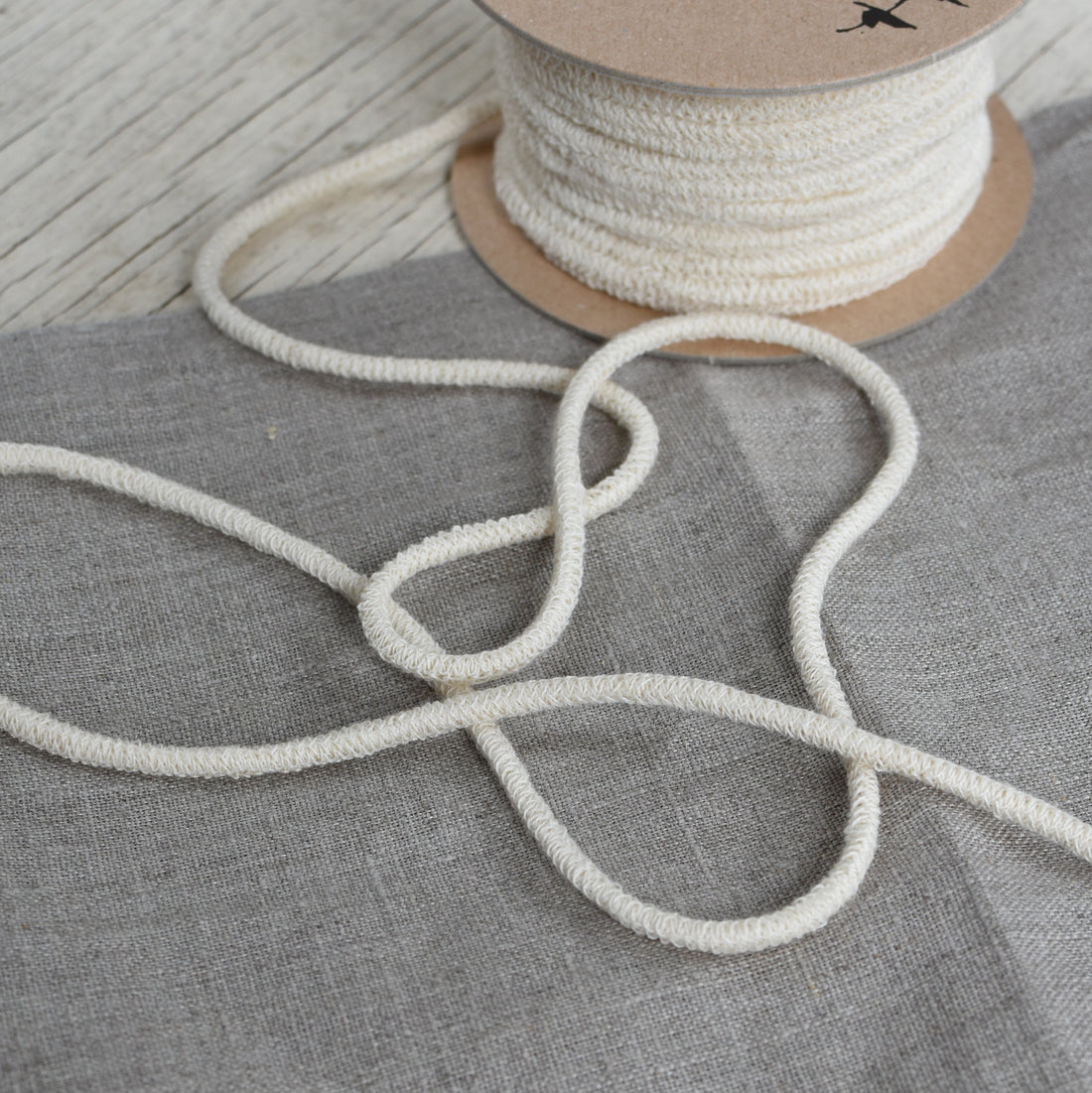 Organic Cotton Round Elastic 4mm