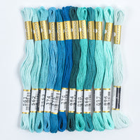 Embroidery Thread Pack - Blue Lagoon