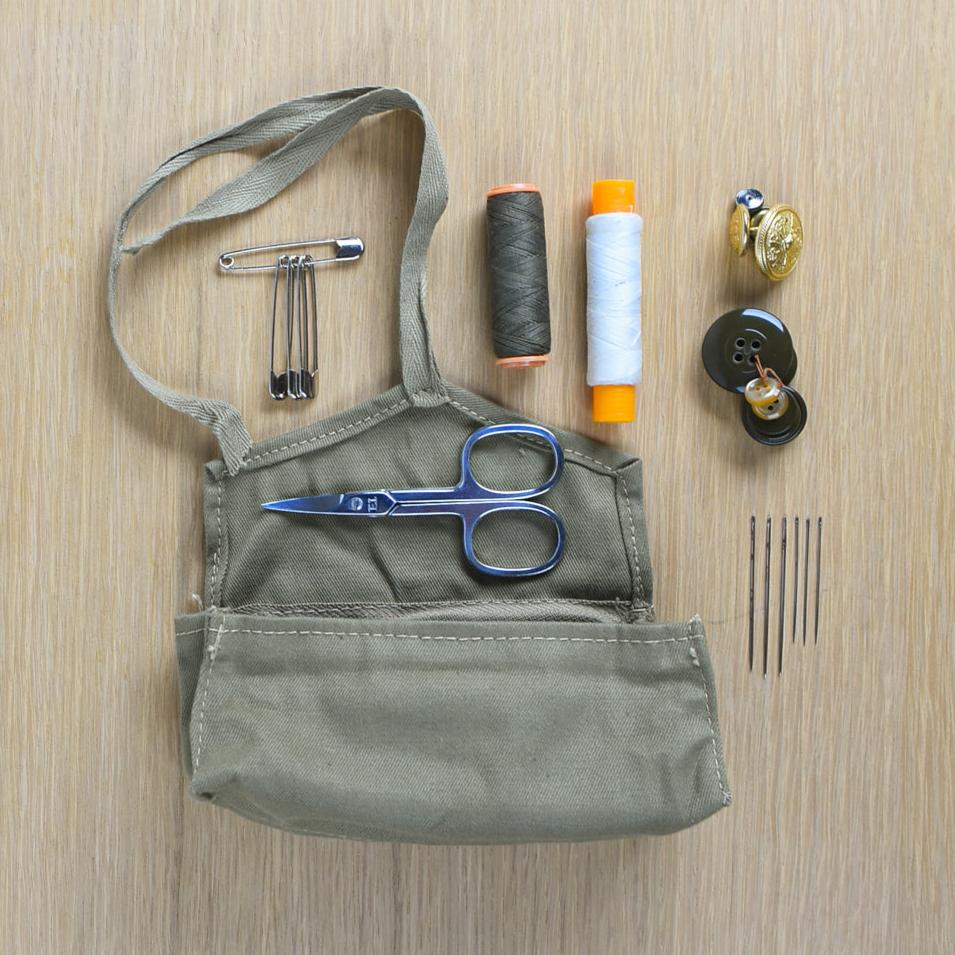 Deadstock Italian Army Sewing Set