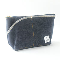 Okayama Denim Large Pouch - Solid Twill