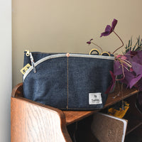 Okayama Denim Large Pouch - Solid Twill