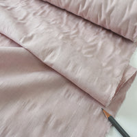 Rare Botanical-Dyed Windowpane Cotton, Cherry Blossom Pink