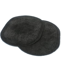 Suede Elbow Patches- Black