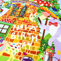 Forest Party Fabric Panel