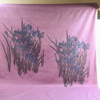 Botanically-Dyed Panel – Indigo Iris Garden