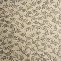 Origami Crane Cotton Twill Fabric