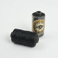 Cousin Frères Gloria No. 100 Waxed Linen Thread – Black