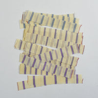 Antique French Weaving Mill Samples – Violet & Indigo Study Collection
