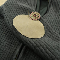 Suede Elbow Patches - Beige
