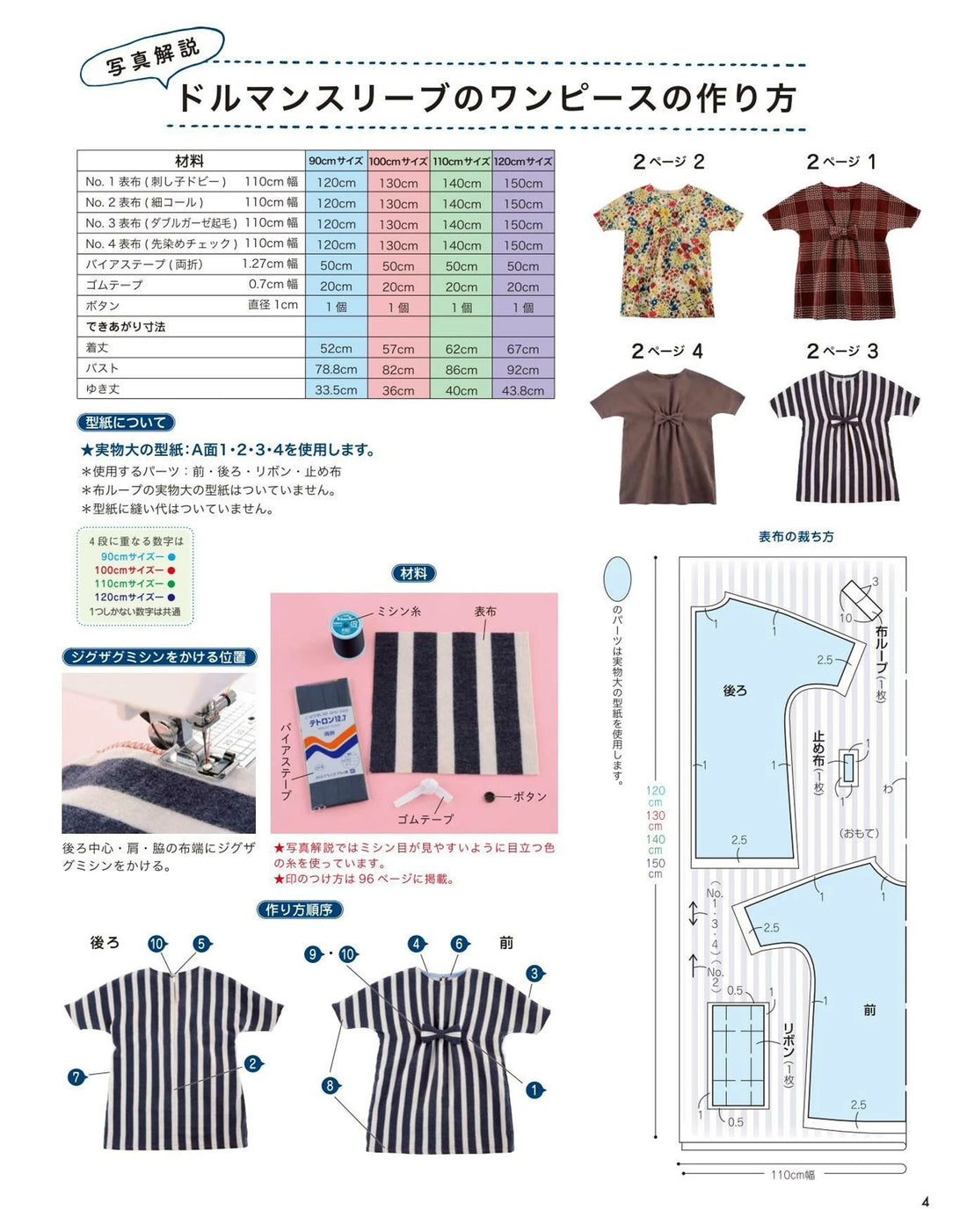 Easy Children's Clothes to Sew in a Day by Boutique-Sha