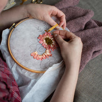 Embroidery on Knits by Judit Gummlich