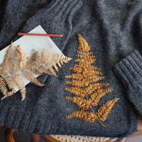 Embroidery on Knits by Judit Gummlich