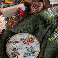 Embroidery on Knits by Judit Gummlich