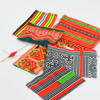 Upcycled Hmong Fabric Patch Kit