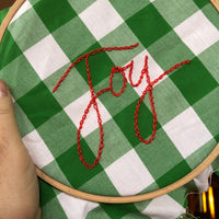 Gingham Embroidery Supply Kit, Asst.