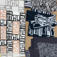 Brooklyn Mojo Quilting Fabric Pack - Black & White