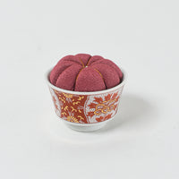 Kutani Pin Cushion, Rose Iidaya
