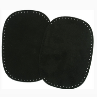 Suede Elbow Patch - Black