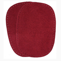 Suede Elbow Patch - Red