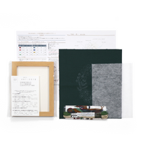 Framed Winter Embroidery Kit by Alice Makabe